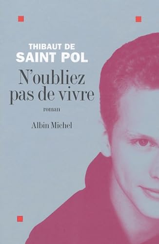 N'oubliez pas de vivre book