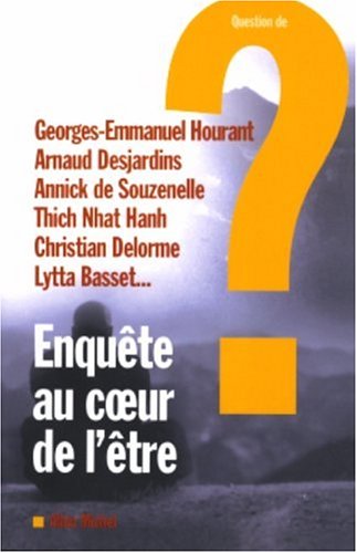 Enquête au coeur de l'être book