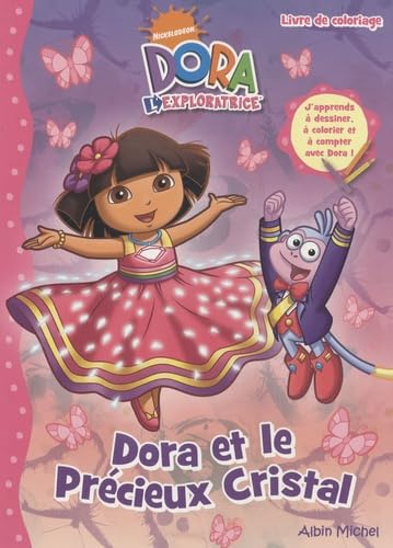 Dora et le précieux cristal: Livre de coloriage Books