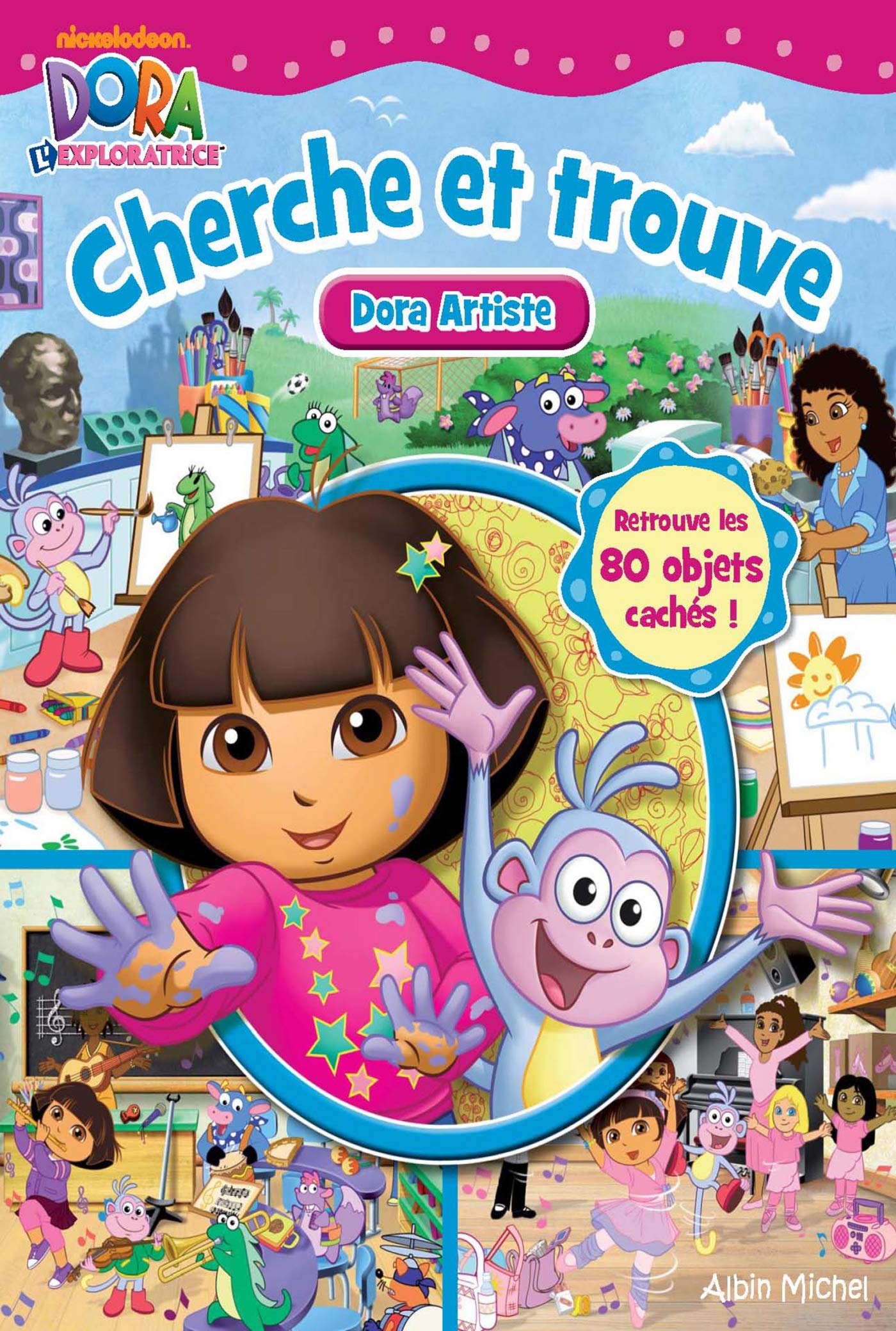 DORA ARTISTE - CHERCHE ET TROUVE book