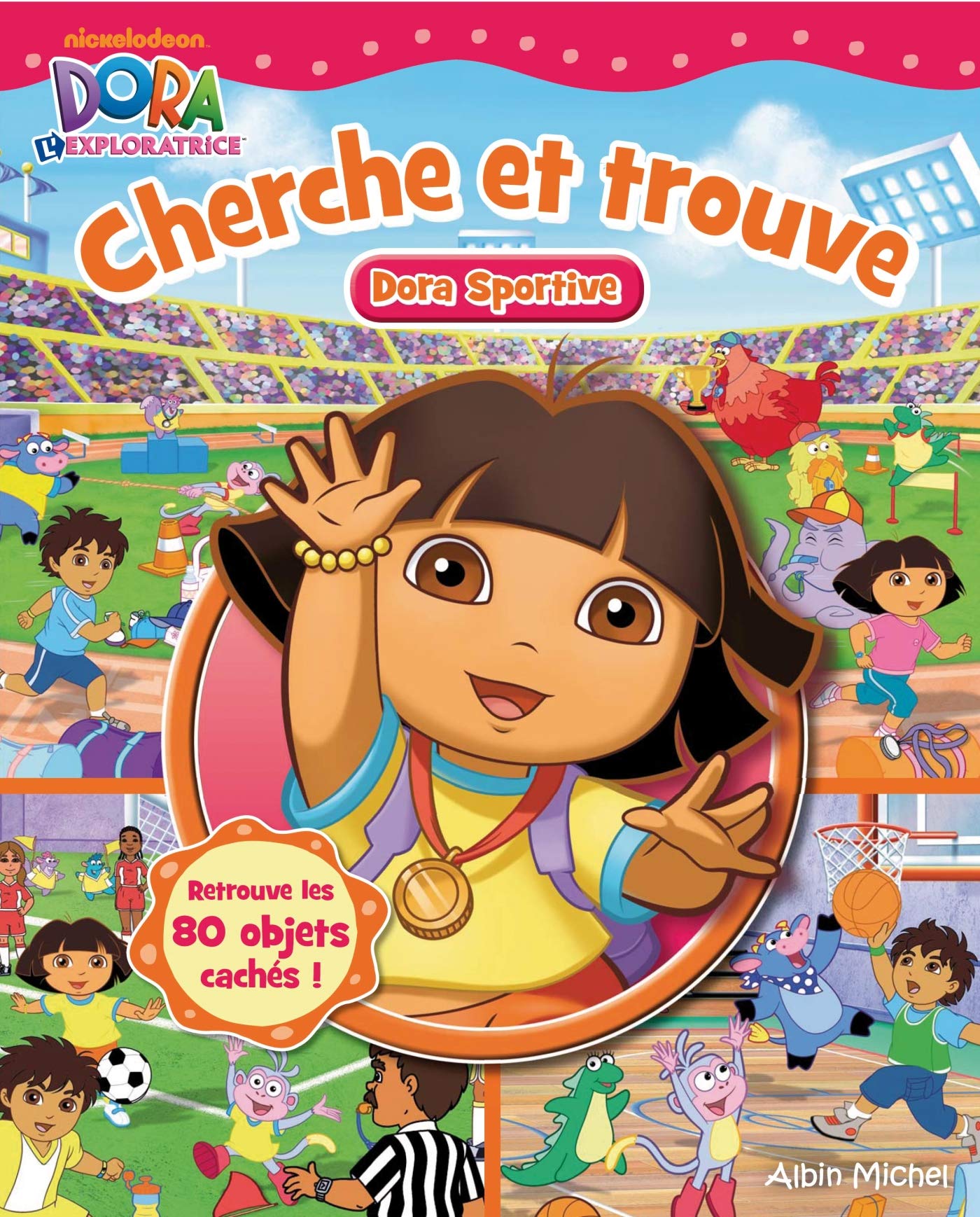 CHERCHE ET TROUVE - DORA SPORTIVE book