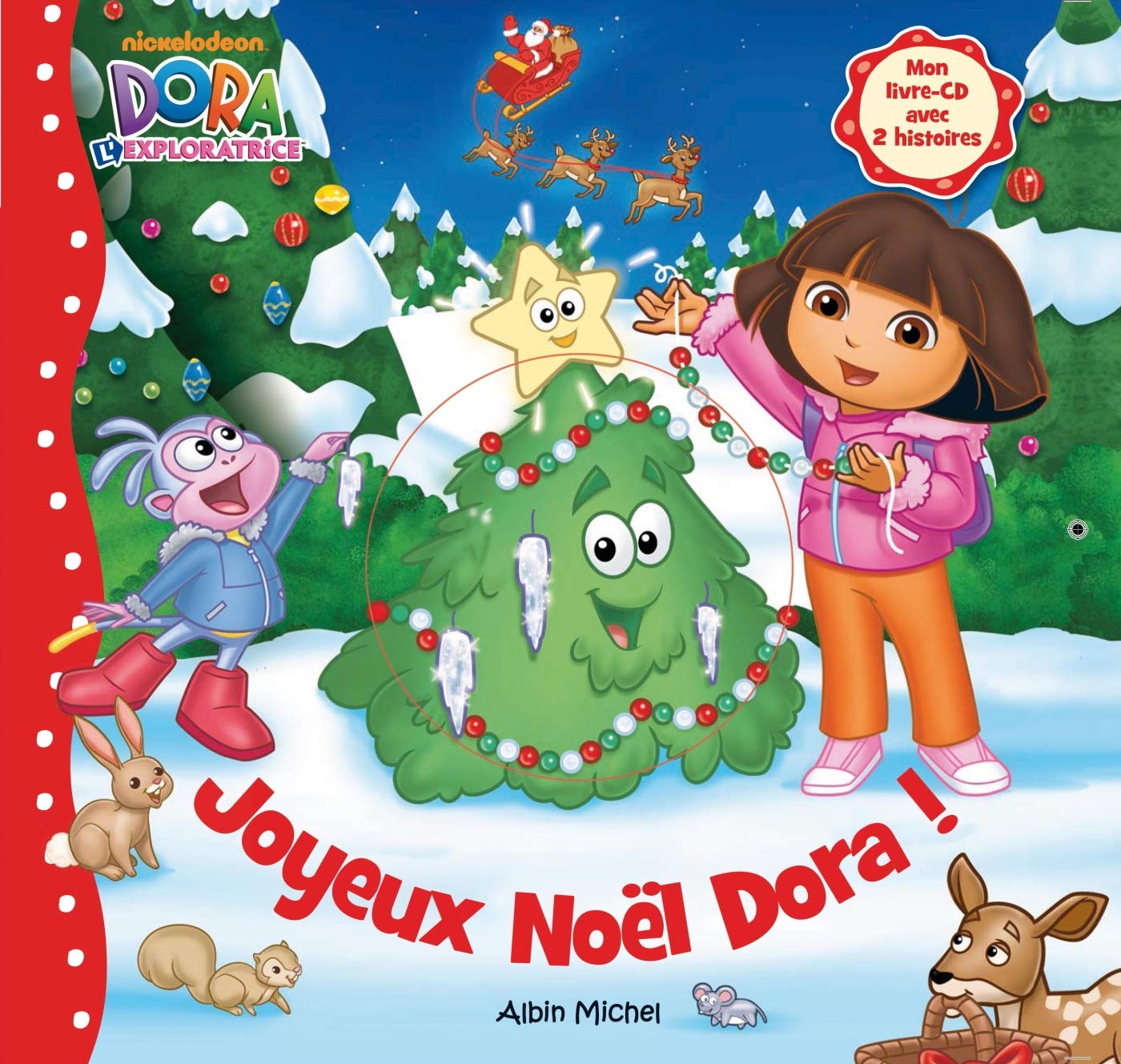 Joyeux noël Dora !: Mon livre-Cd avec 2 histoires book