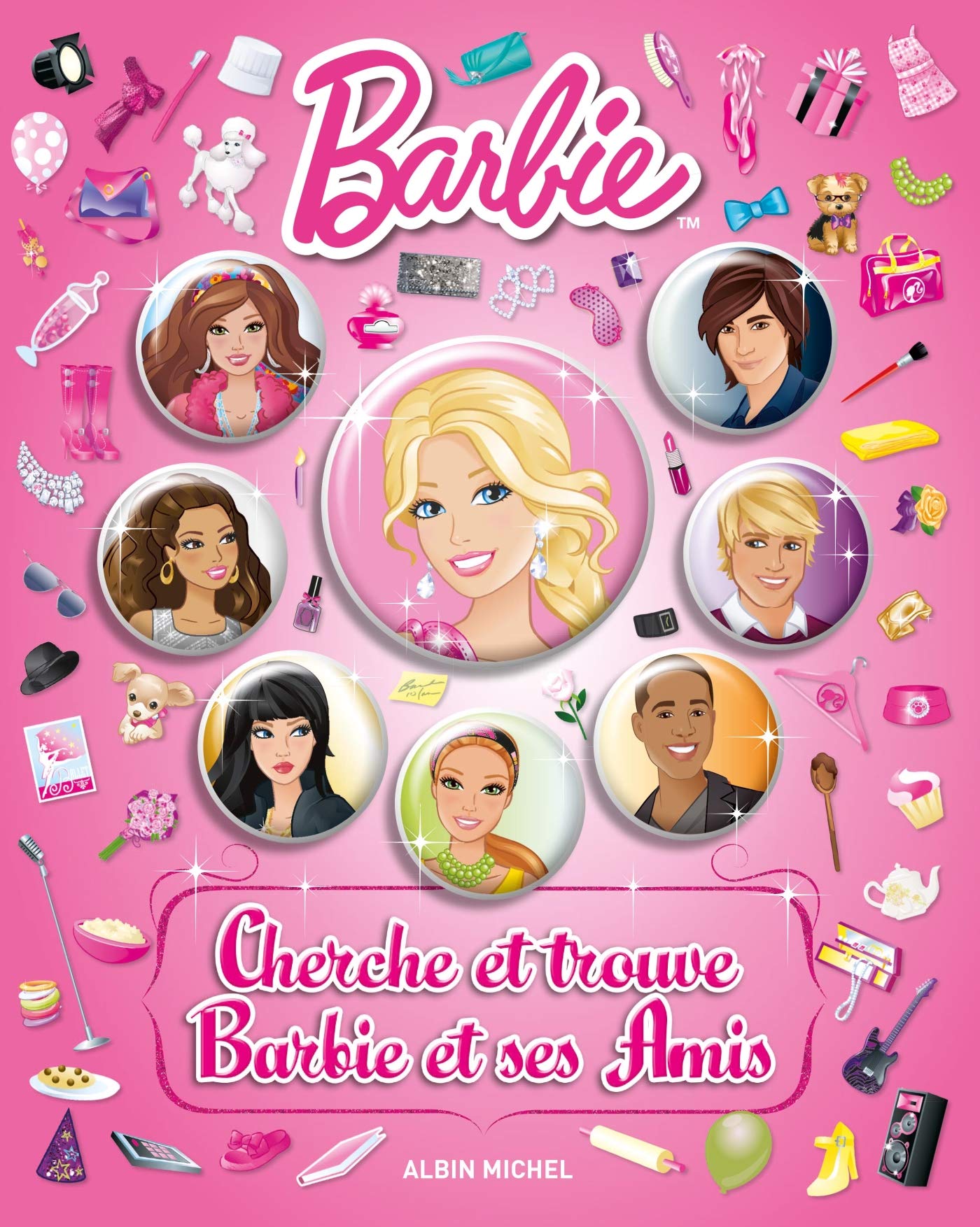 Cherche et trouve Barbie et ses amis book