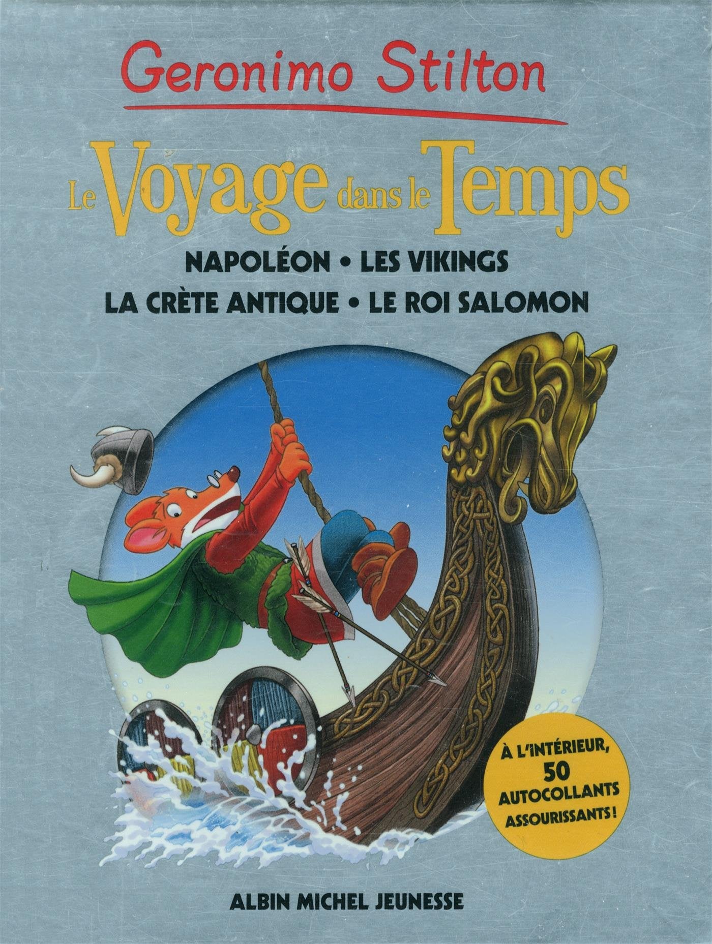 Voyage dans le temps - tome 5: Napoléon, les vikings, la Crète Antique, le Roi Salomon book