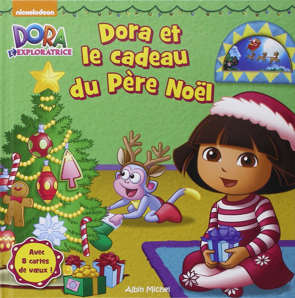 Dora et le cadeau du père Noël: Avec 8 cartes de voeux Books