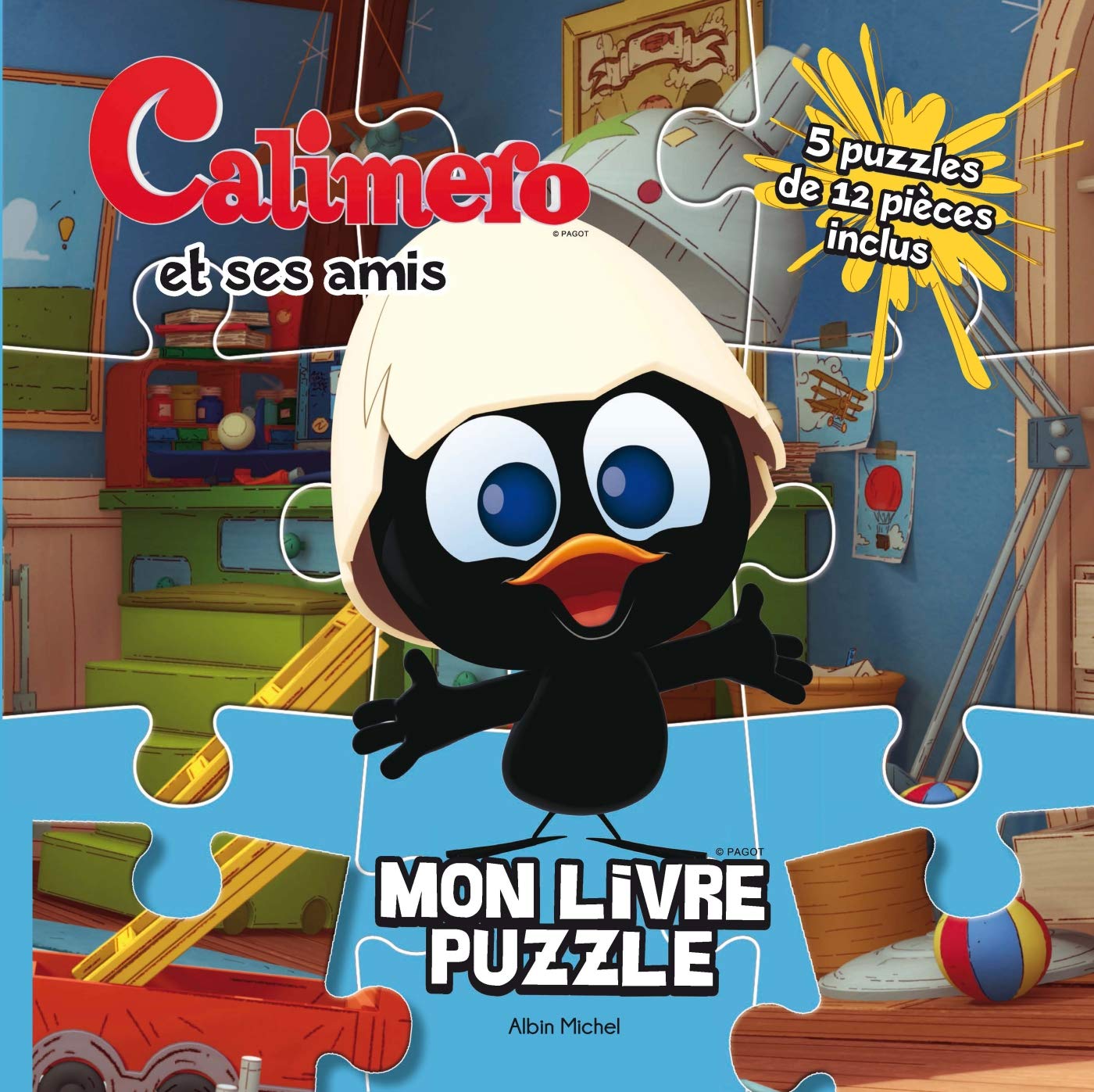 Calimero et ses amis: Mon livre puzzle Books