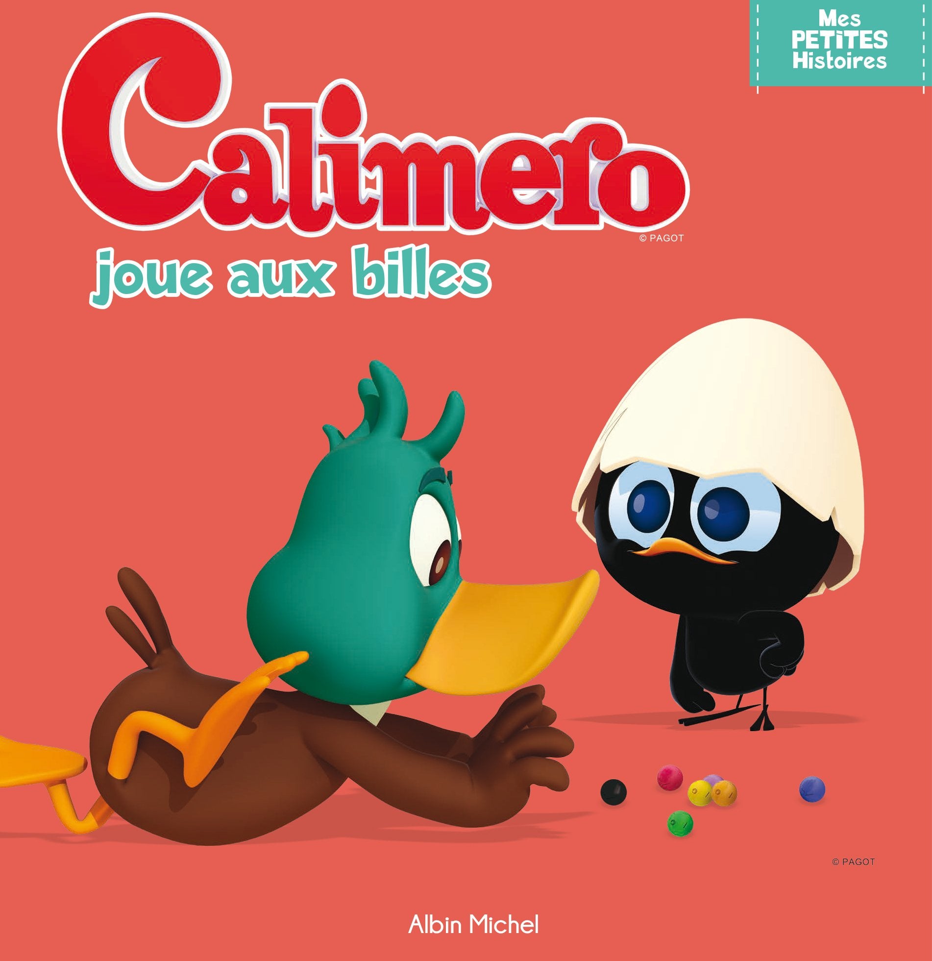 Calimero joue aux billes Books