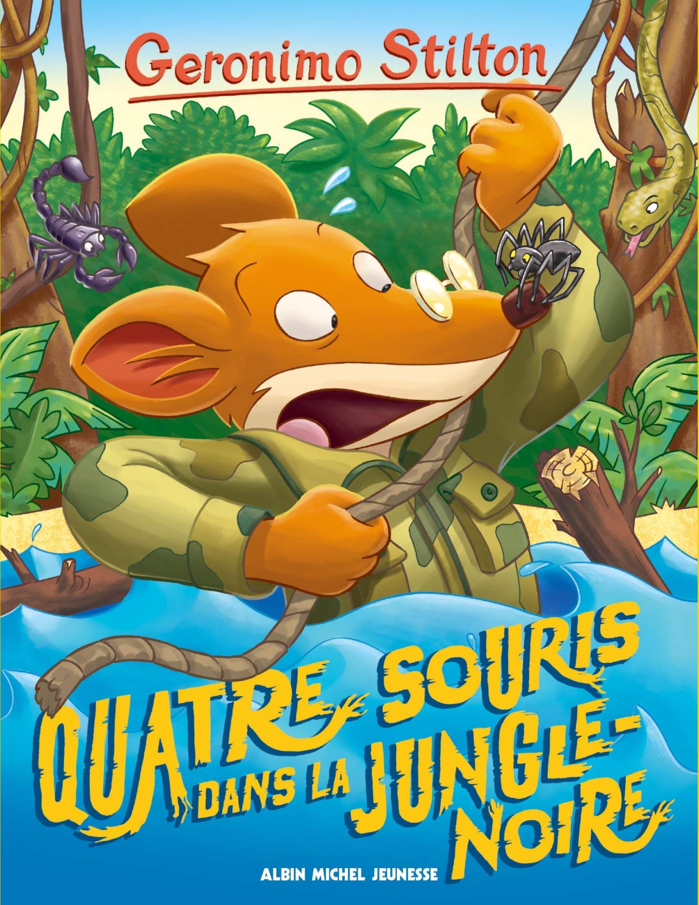 Geronimo Stilton T9 Quatre souris dans la jungle noire (Ed.2017) Novels & Short Stories