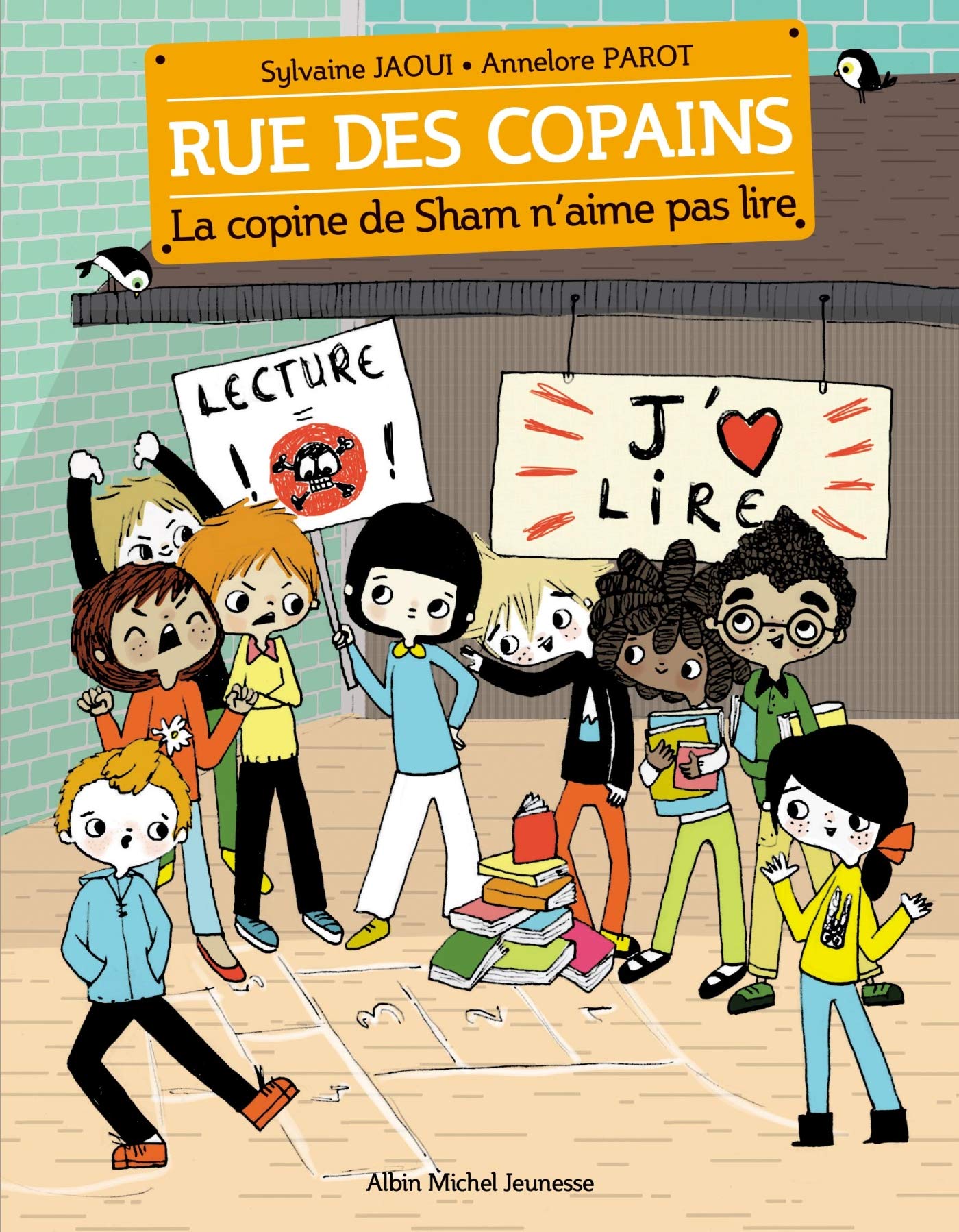 La Copine de Sham n'aime pas lire: Rue des copains - tome 8 Children's books