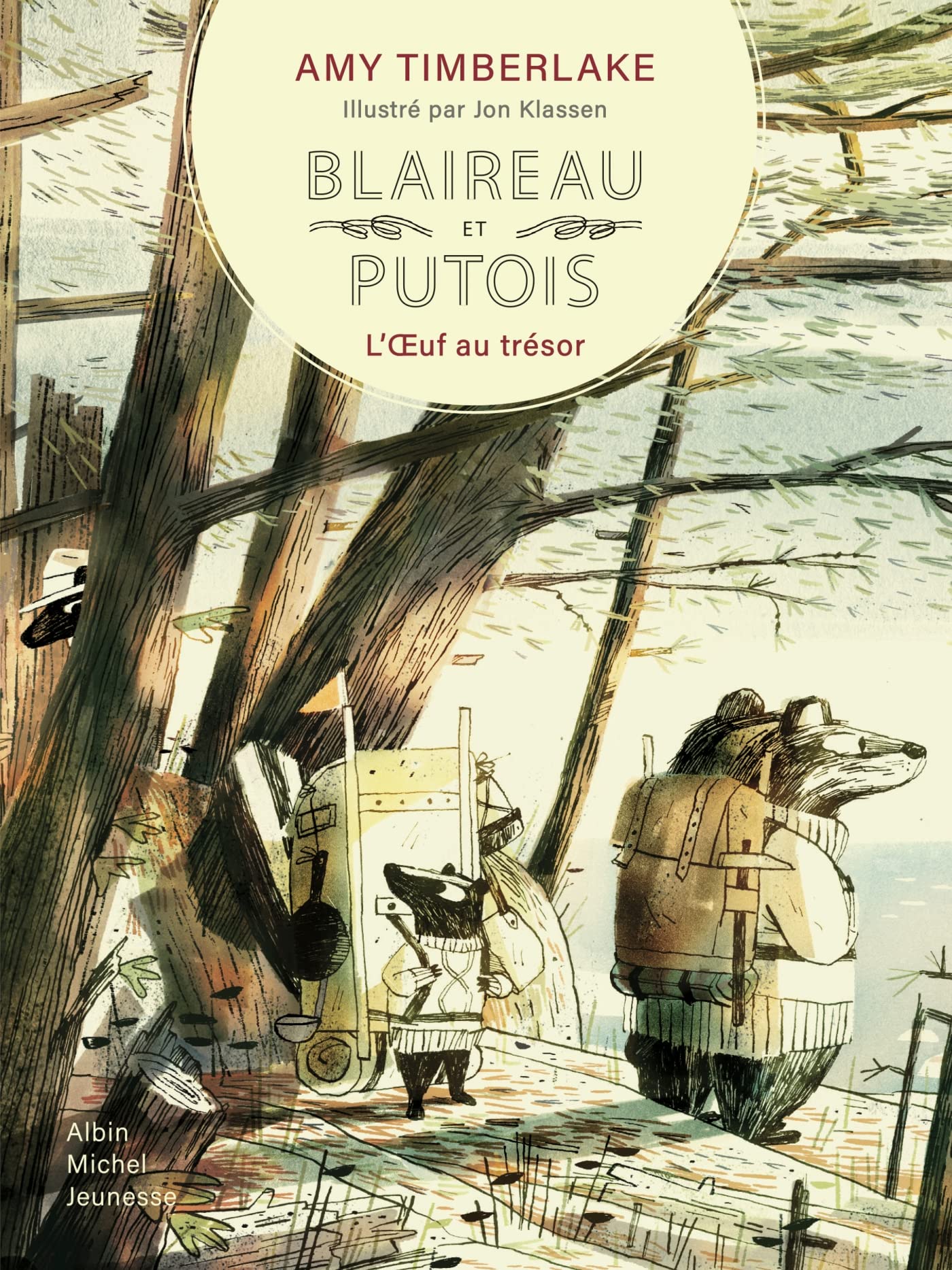 Blaireau et putois - tome 2 - L'OEuf au trésor Humour & Satire