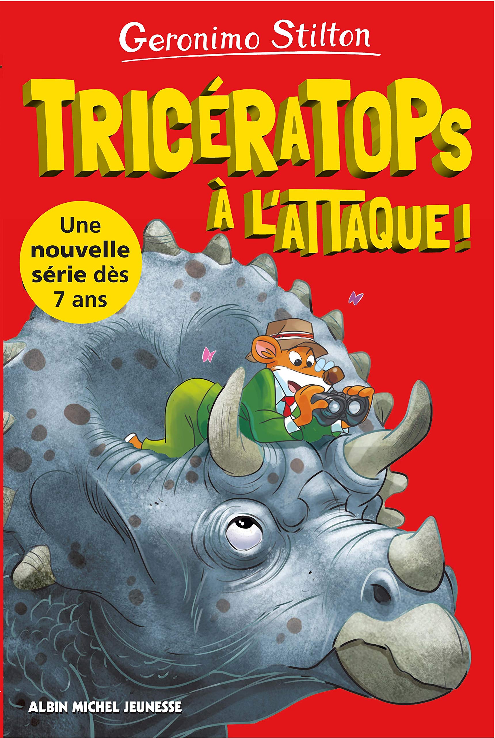 Tricératops à l'attaque !: Sur l'île des derniers dinosaures - tome 2 Novels & Short Stories