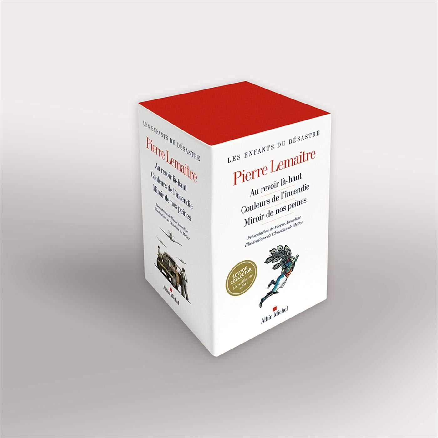 Coffret "Les Enfants du désastre" - 3 volumes: Au revoir Là-haut - Couleurs de l'incendie - Miroir de nos peines - Livret Historical Fiction