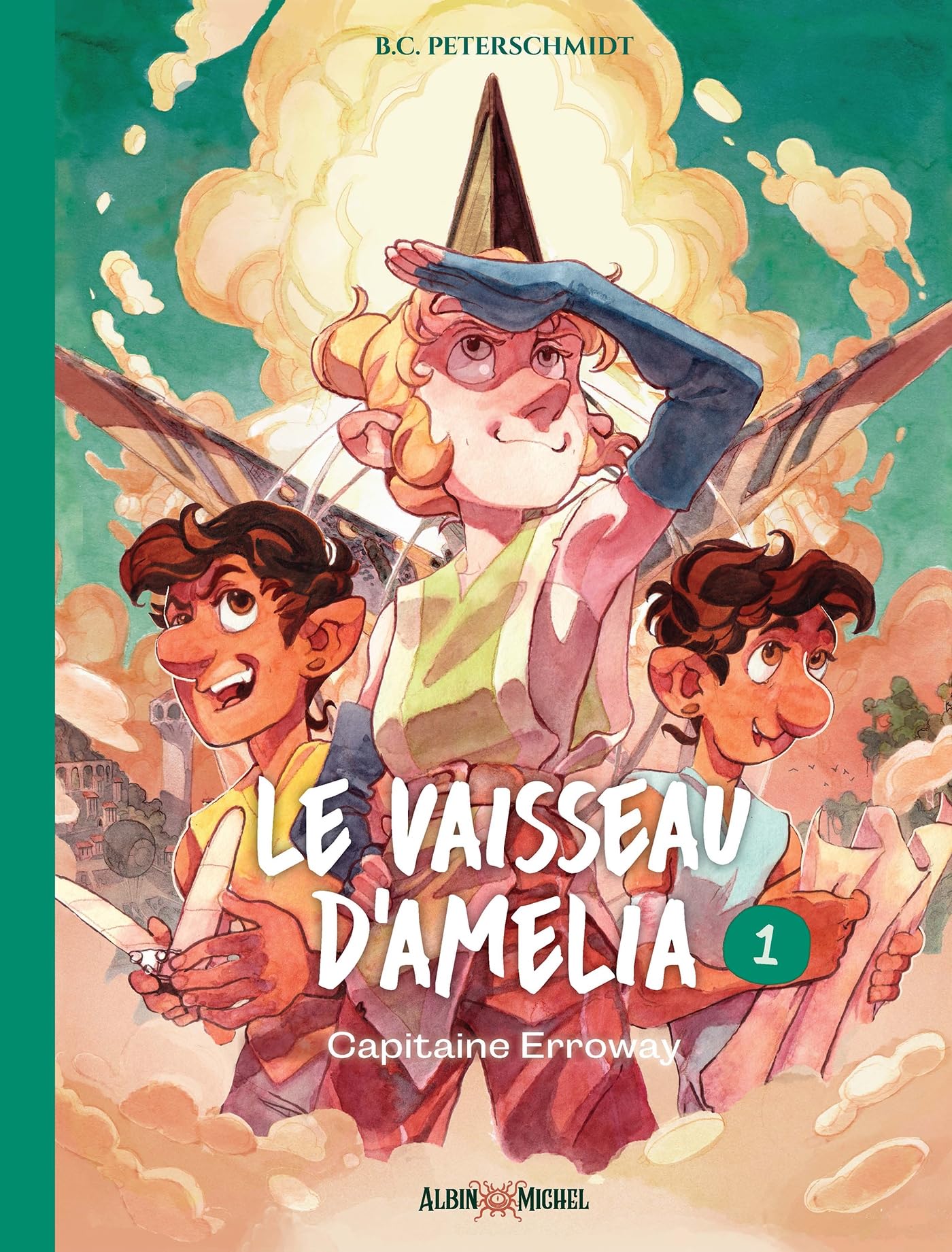 Le Vaisseau d'Amelia - tome 1 - Capitaine Erroway Manga