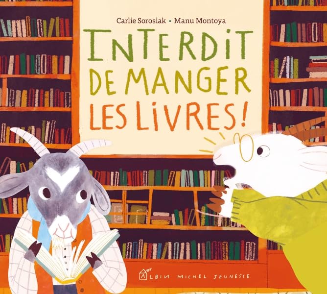 Interdit de manger les livres ! book