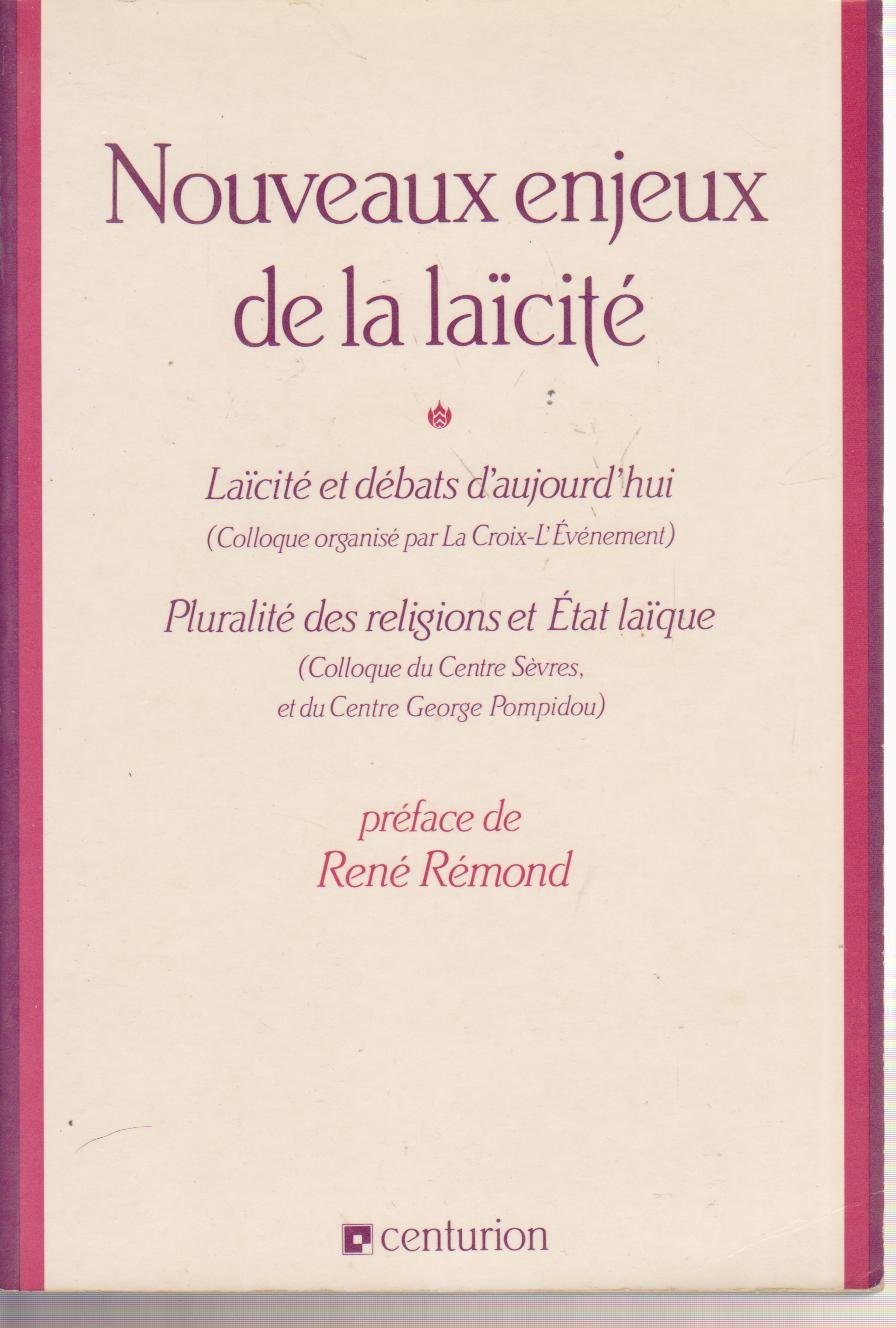 Nouveaux enjeux de la laïcité book