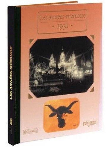 1931 Les Années-Mémoire Books