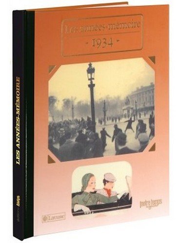 1934 Les Années-Mémoire Books