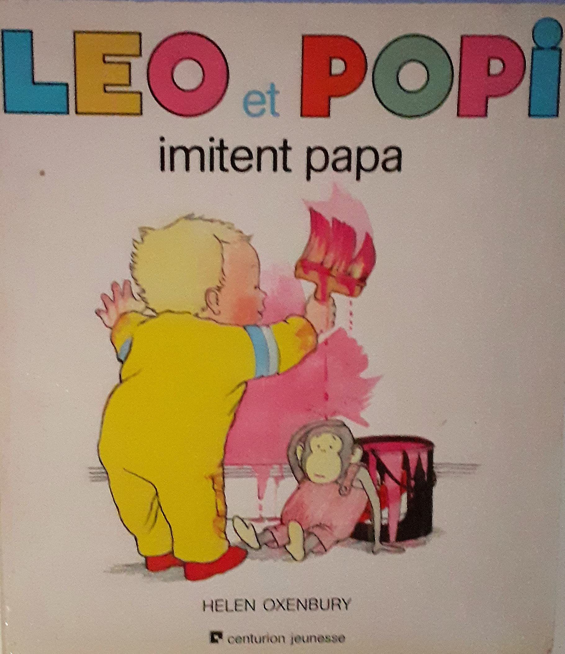 Léo et Popi imitent Papa book