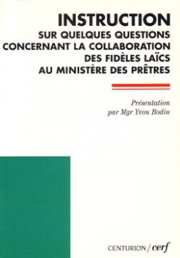 Instruction sur quelques questions concernant la collaboration des fidèles laïcs au ministère des prêtres book