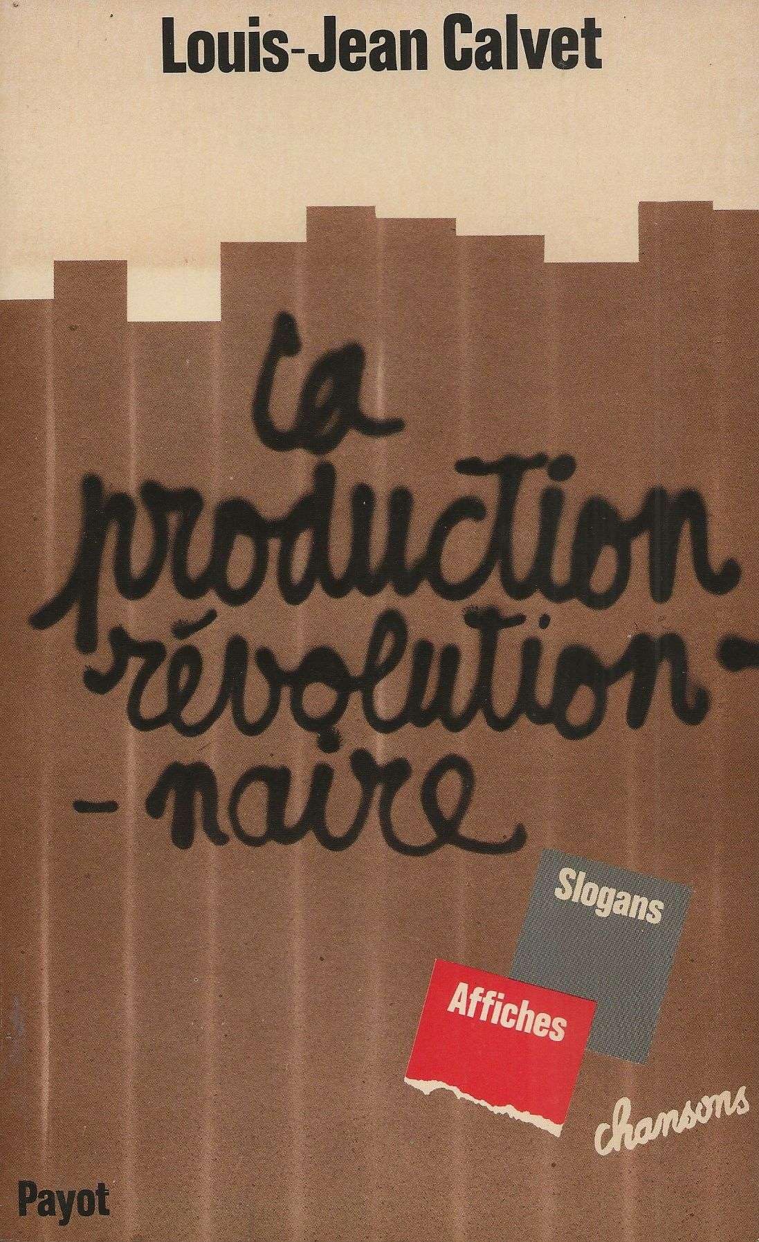 PRODUCTION REVOLUTIONNAIRE Books