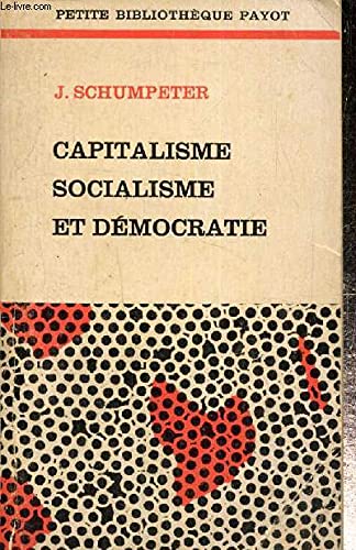 CAPITALISME SOCIALISME ET DEMOCRATIE Books