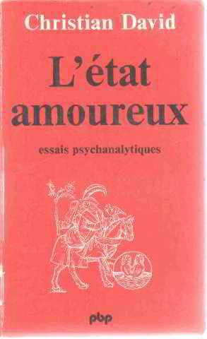L'etat amoureux -essai psychanalytiques book