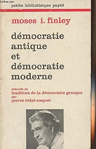 Démocratie antique et démocratie moderne book