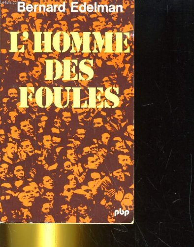L'homme des foules book