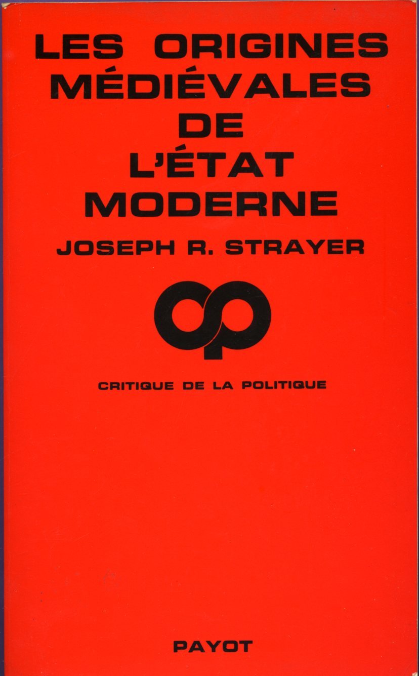 Les Origines médiévales de l'état moderne book