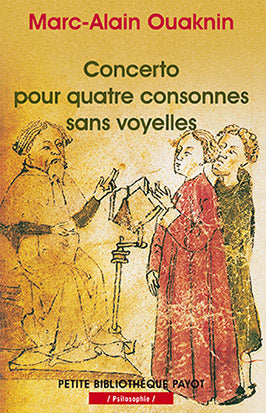 Concerto pour quatre consonnes sans voyelle book