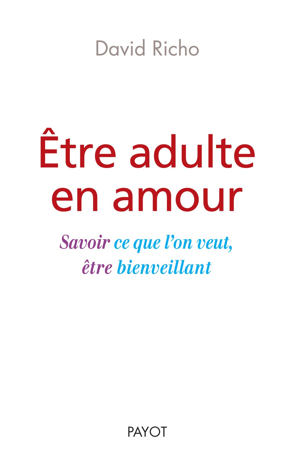 Etre adulte en amour book