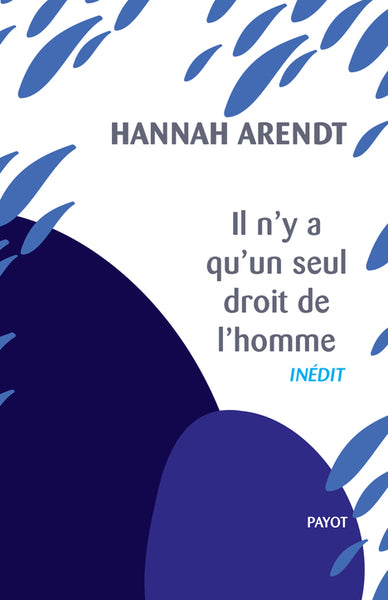 Il n'y a qu'un seul droit de l'homme. Nous réfugiés Philosophy