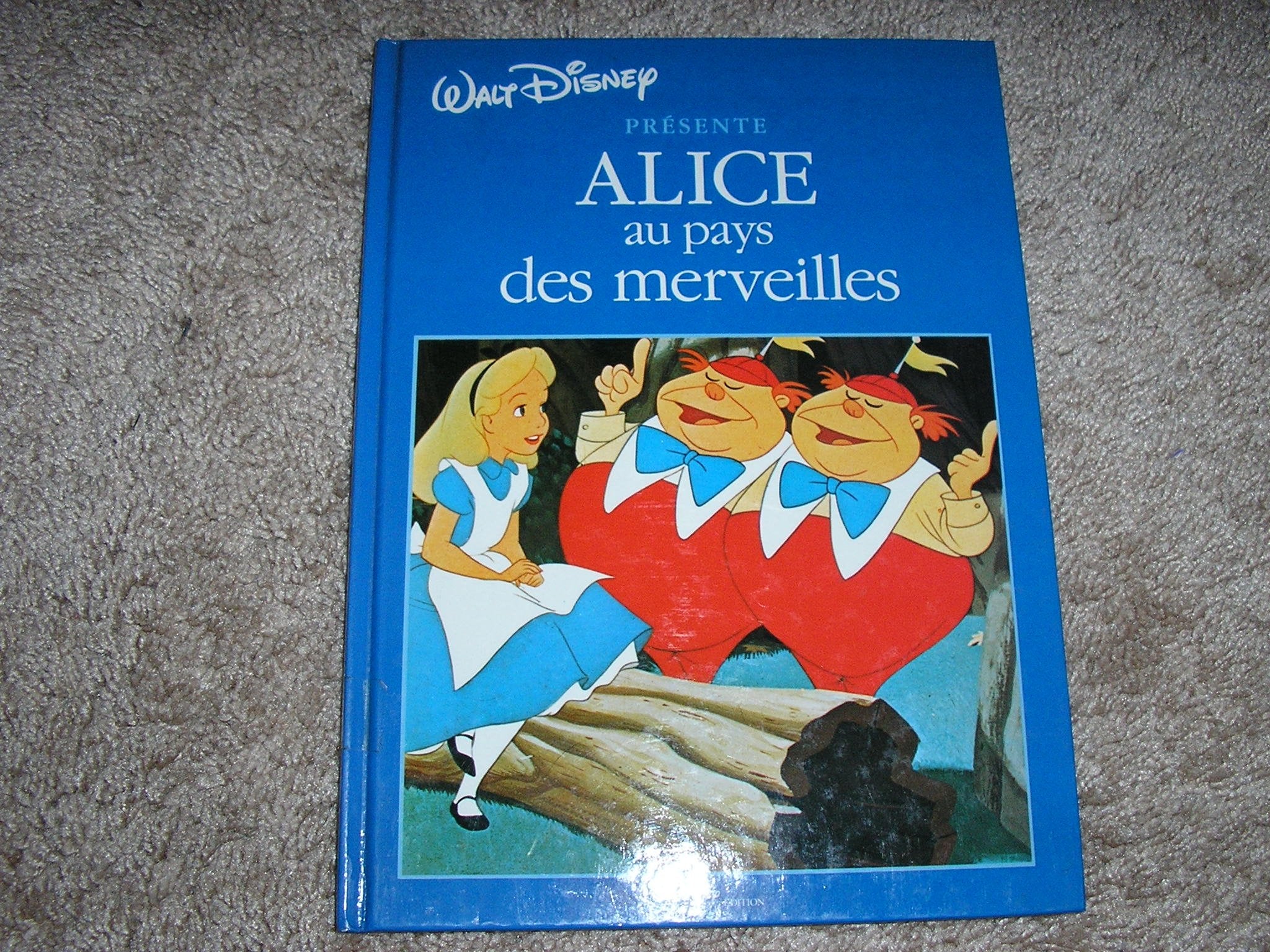 Alice au pays des merveilles book