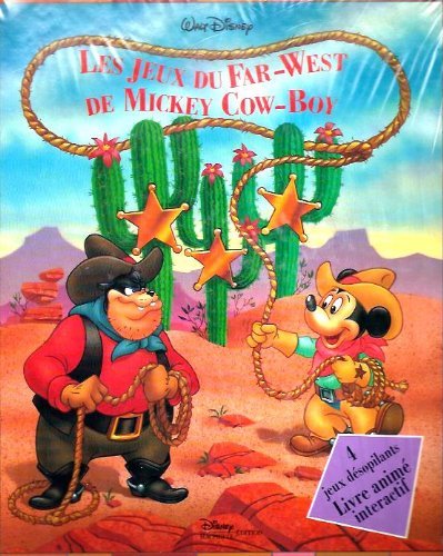 Les Jeux Du Far-West De Mickey Cow-Boy book