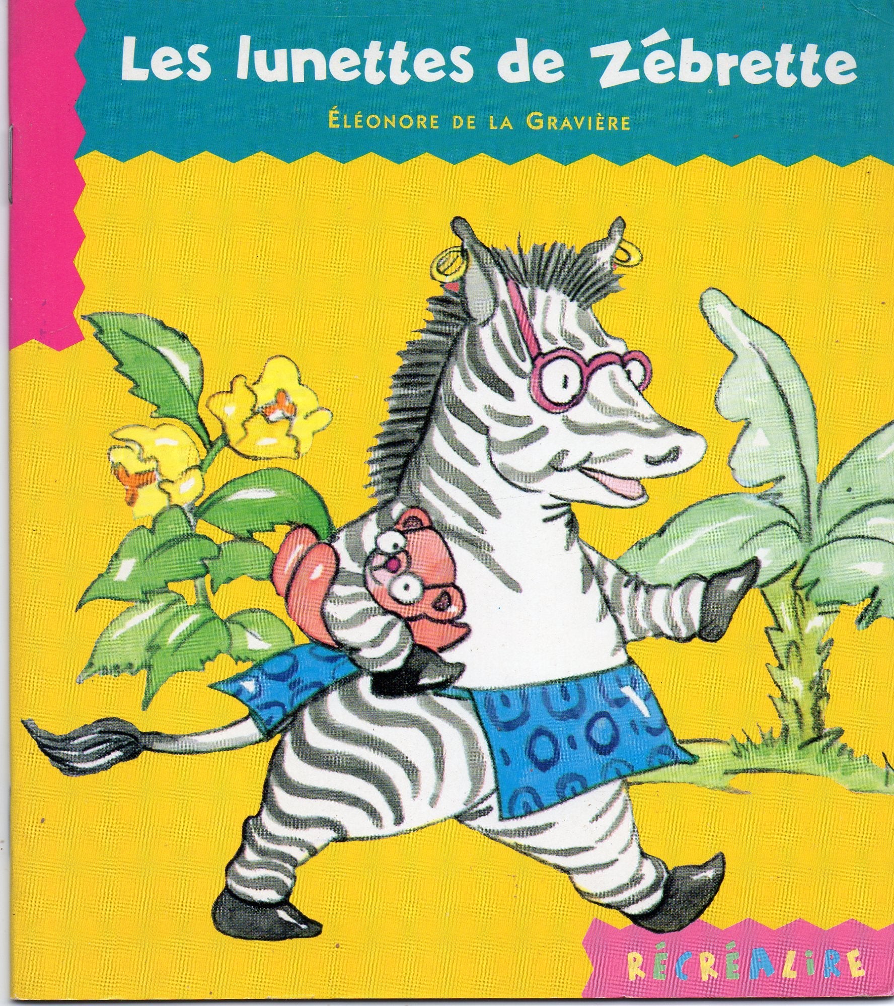 Disney albums poussin : les lunettes de Zébrette book