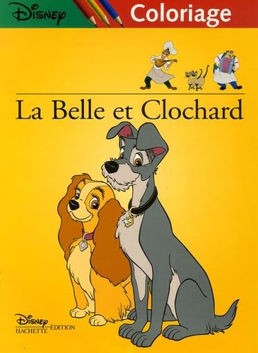 La Belle et le Clochard: Coloriage book