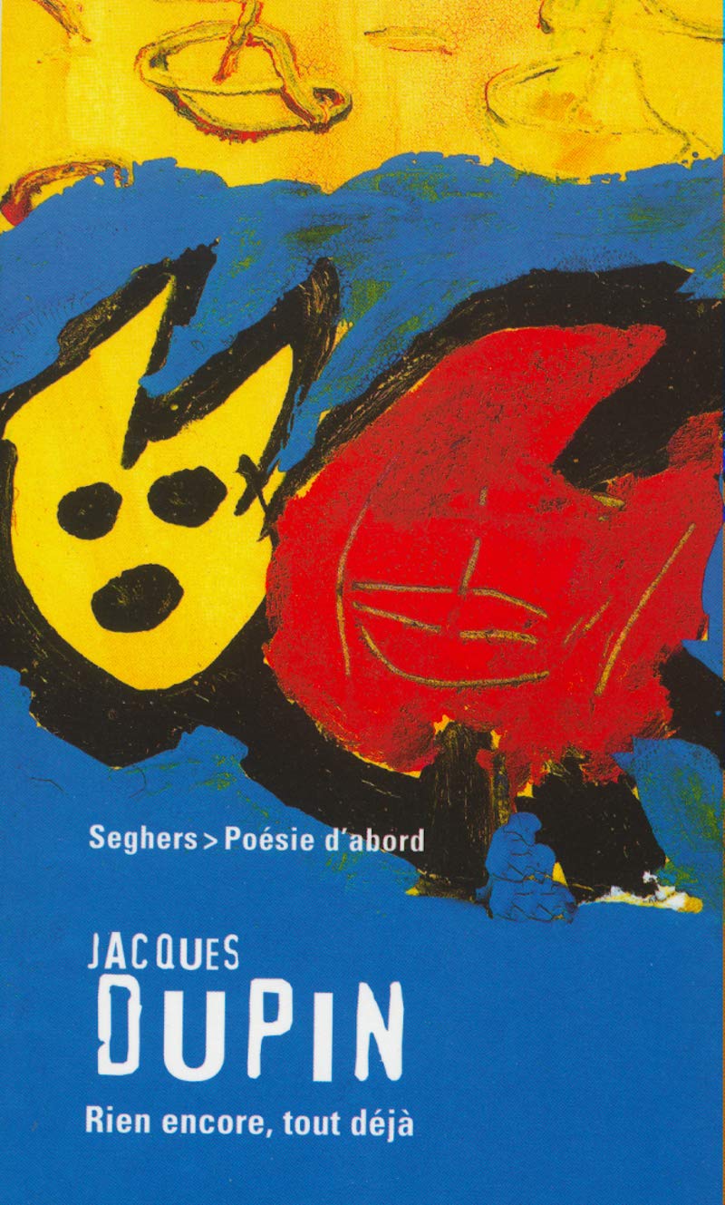 Rien encore, tout déjà - Poésie d'abord book