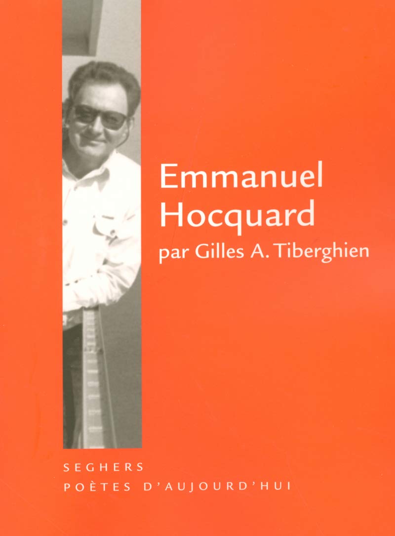 Emmanuel Hocquard Poetry