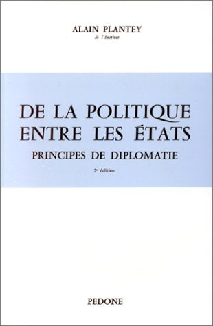 De la politique entre les Etats : principes de diplomatie Books