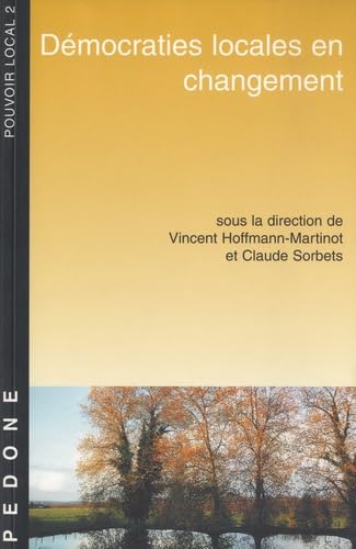 Démocraties locales en changement book