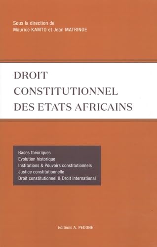 Droit constitutionnel des états africains book