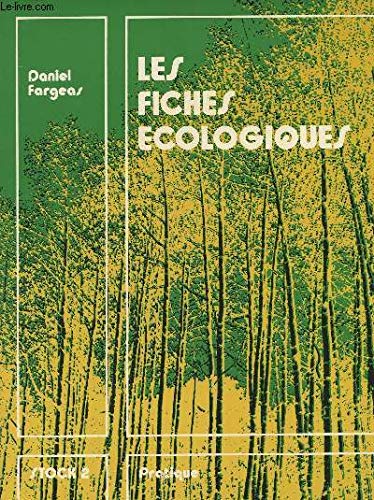 LES FICHES ECOLOGIQUES Books