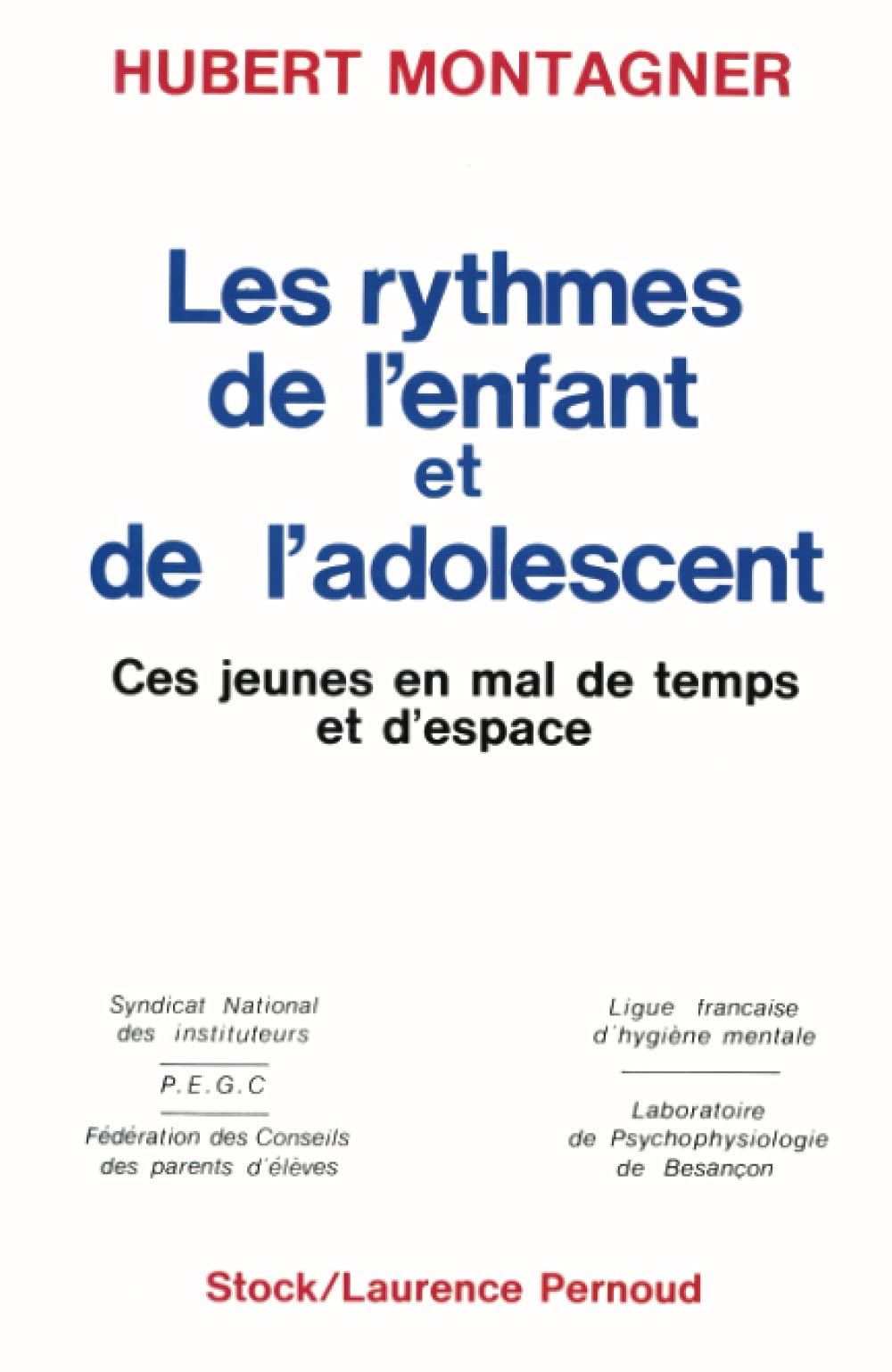 Les Rythmes de l'enfant et de l'adolescent book