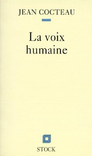 La Voix humaine: Pièce en un acte book