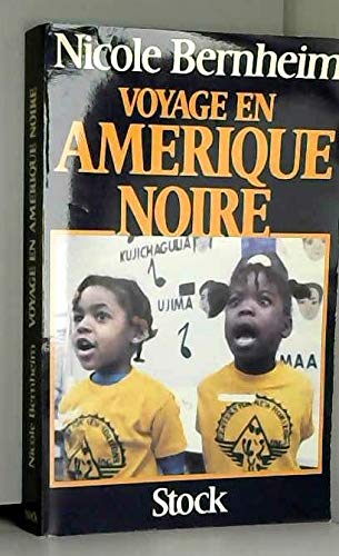 VOYAGE EN AMERIQUE NOIRE book