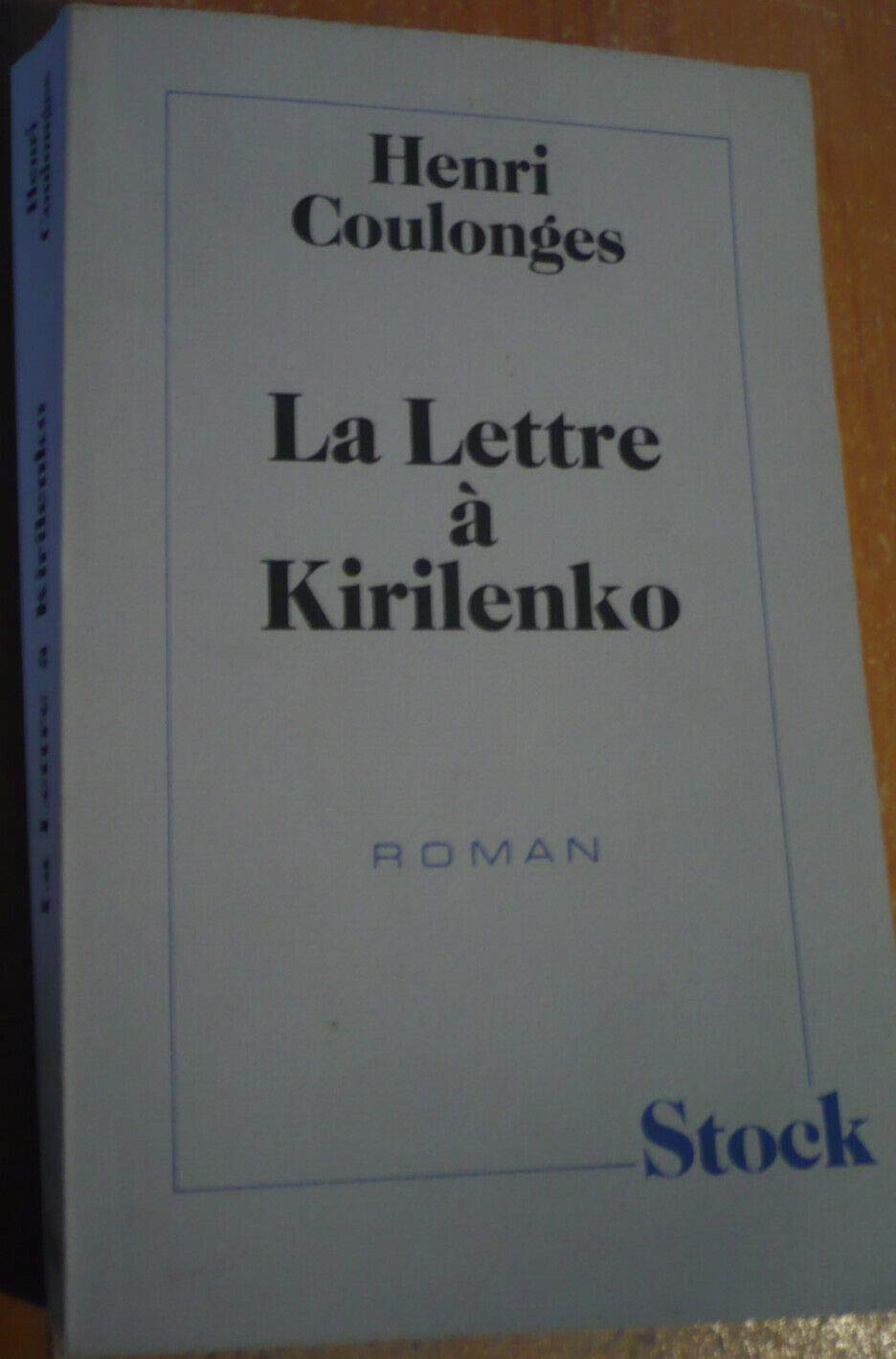 La Lettre à Kirilenko Books
