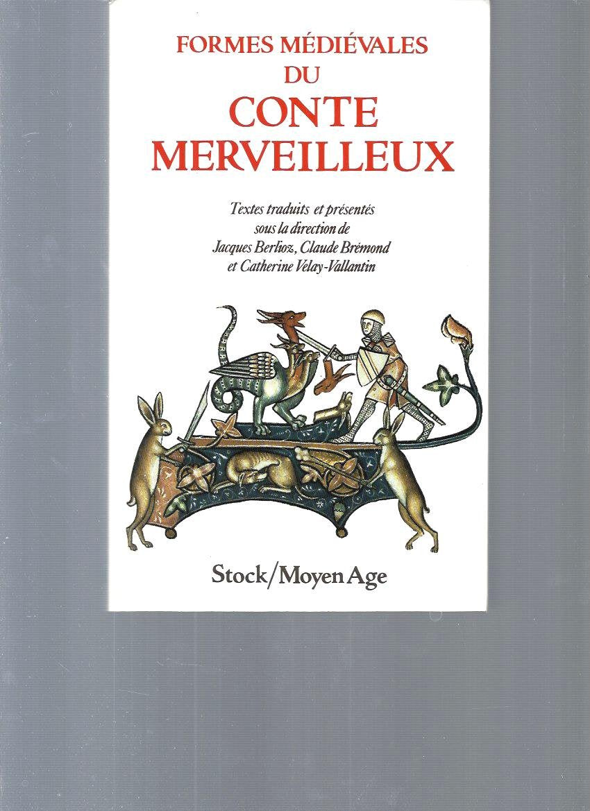 Formes médiévales du conte merveilleux Books