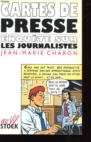 Cartes de presse - Enquête sur les journalistes book