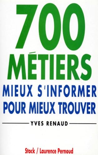 700 métiers : mieux s'informer pour mieux trouver Books