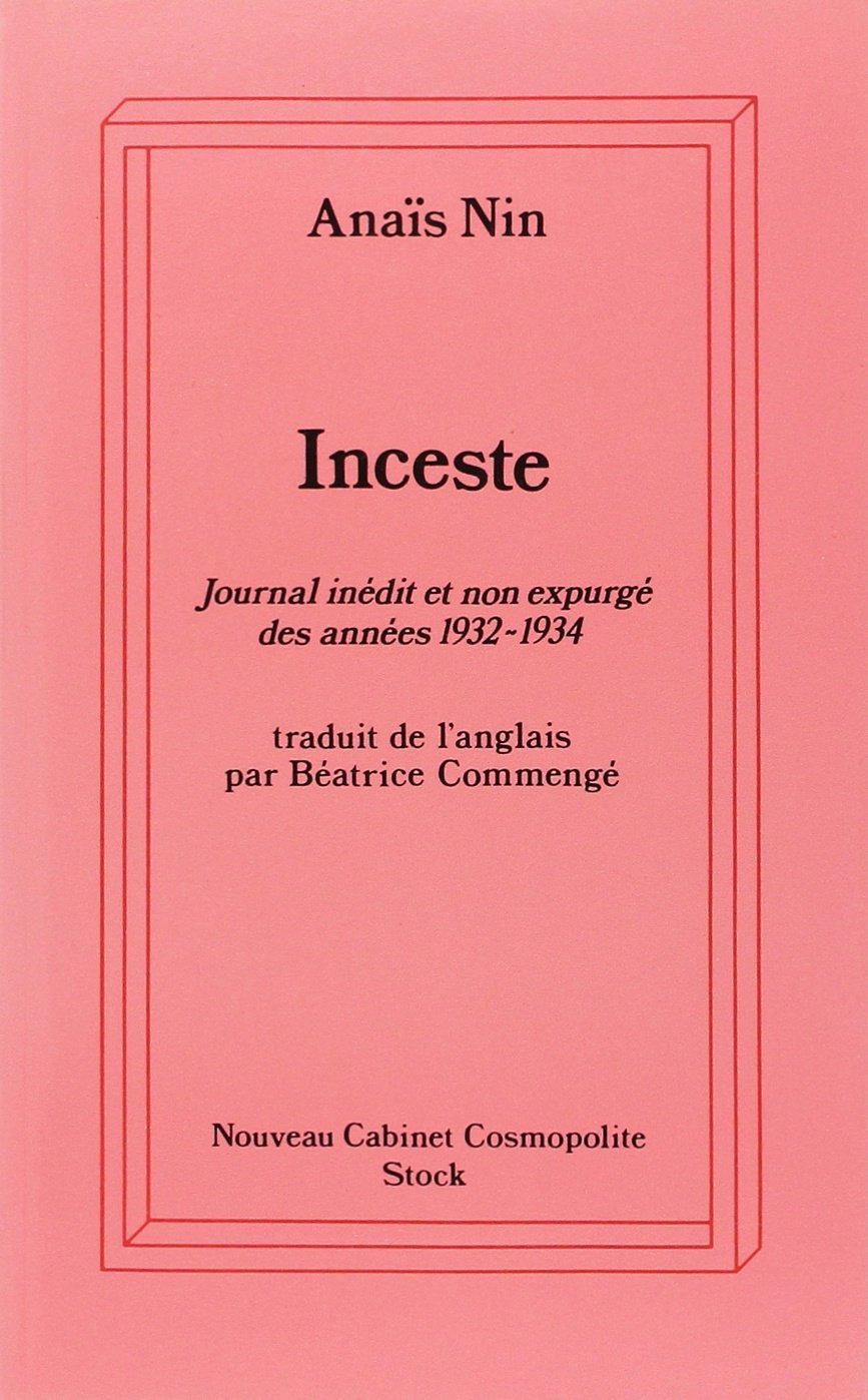 Inceste: Journal inédit et non expurgé des années 1932-1934 Crime & Thrillers